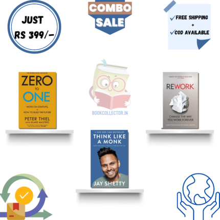 ZERO TO ONE, THINK LIKE A MONK, REWORK.